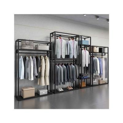 China Display Products To Attract Customers And Promot Sales Men Clothes Store Decoration Men s Clothing Store Garment Shop Interior Design Counters Fittings Shop Display for sale