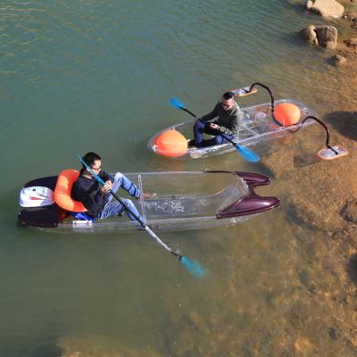 China PC professional hot new product sales transparent kayak boat for sale with good quality for sale