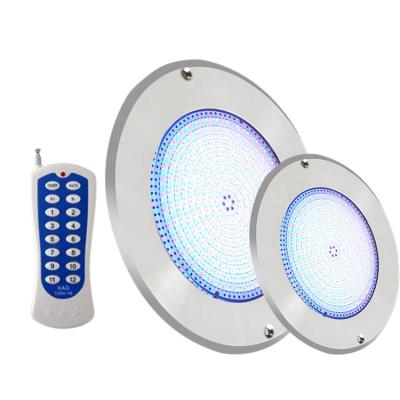 China Hotel Southeast Asia 2021 Sale 12 High Volt 18W Led Pool Light Ip68 Led Mounted Pool Light for sale