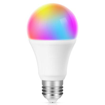 China Residential Multicolor Shareus E27 Works With Alexa, Echo, Google Home And IFTTT Tuya Smart LED WiFi Lamp Bulb for sale