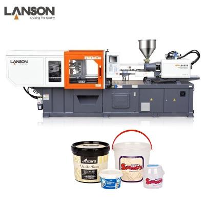 China LANSON High Rigidity Plastic 20 Liter 20L Oil Barrel Container Water Bucket Bucket Barrel Making Injection Molding Machine for sale