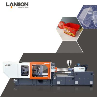 China LANSON horizontal thin-wall product high speed injection machine with servo motor GT3-280BT for sale