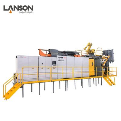 China Factory LANSON's Latest Generation LS2000 Ton Alloy Casting Die Casting Machine Production Site for sale