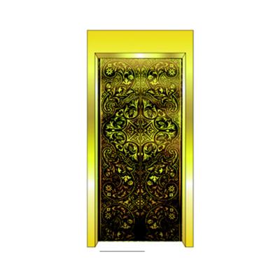 China Chinese Building And Decoration Factory Elevator Door Etching 430 Stainless Steel Titanium Sheet for sale