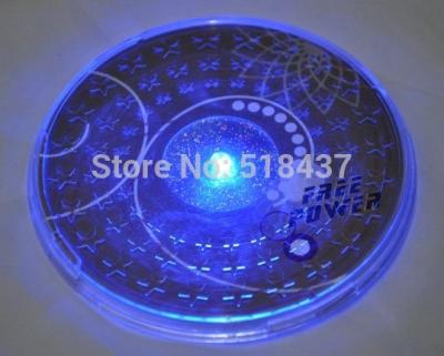 China Viable LED Coaster Bottle Colorful Electronic Protection Viable Flashing Light Up Cup Mat Socket Luminescent Luminescent Place Mat for sale