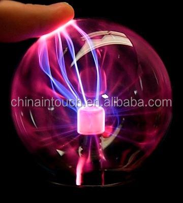 China 6 inch Plasma Light Novelty Lighting Plasma Ball for Decoration Diameter: 3inch for sale