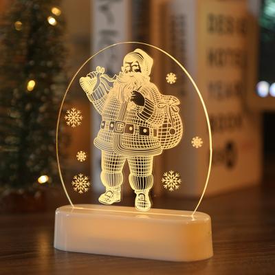 China Custom LED 3D Light Night Light LED Lamp Decoration Holy For Gift Acrylic Table Lamp for sale