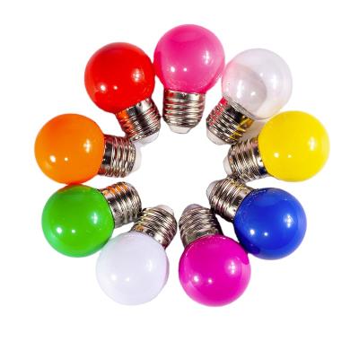 China Decorative Colorful PC Factory Direct Spherical Bulbs Bulbs Favorable Price Led Color Light for sale