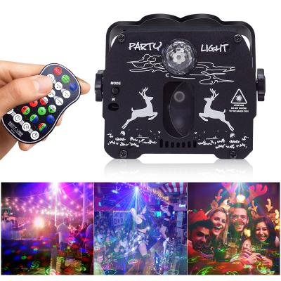 China Light Bar Laser Stage LED Strobe Lights Control Sound Club DJ Disco Light Projection For KTV Nightclub Party Home Beam Projector for sale