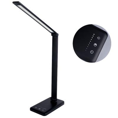 China Dimmable Charger Table Lamp Modern Wireless Work Desk Reading Lighting Desk Lamp Usb Rechargeable Led Table Lamp for sale