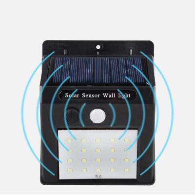 China New Product Hot Sale Manufacturer Polycarbonate Light Ip65 Waterproof Solar Sensor Light Wall Small Solar Led Wall Lamp for sale