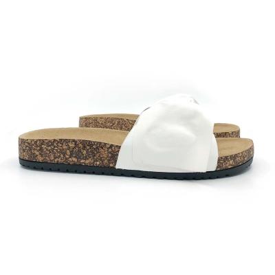 China New Fashion 2021 Summer Trend Wholesale Quality Cork Outdoor Slippers For Superior Unique Microfiber Sandals for sale