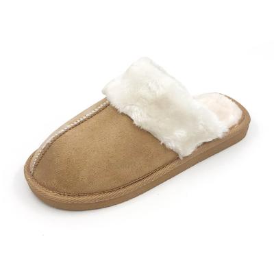 China Wholesale Indoor Cute Slippers Trend Fashionable Cotton Fluffy Plush Slippers for Men and Women Non-slip Low Top Slippers Cotton for sale