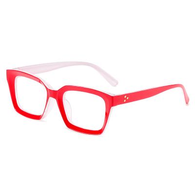 China 2021 Retro Square Glass Plates European Trend Hot Selling Frame Anti Blu Ray Glasses Wholesale for sale