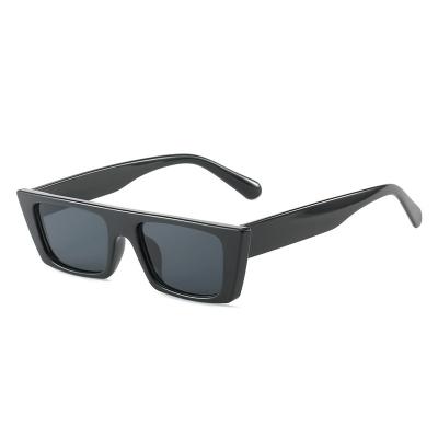 China Chinese UV400 Factories Sell Goods Multicolor Cheap Eyewear Uv400 Fashionable Square Glass Sun Glasses for sale