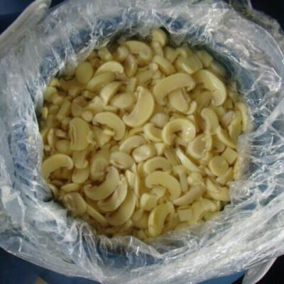 China Fresh salted mushroom slices in big drums for sale