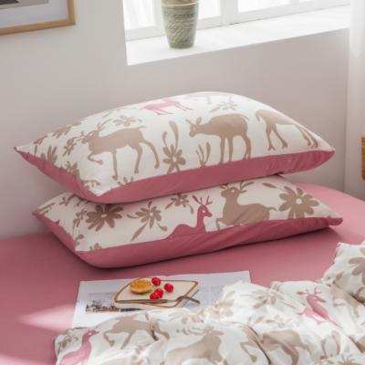 China Anti-bacteria Factory Printed Cotton Flat Sheet King Bedding Set Twin Twin Cotton for sale