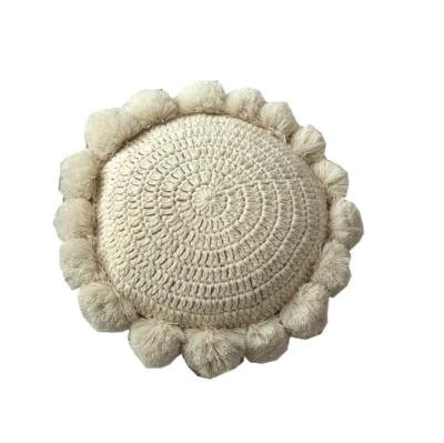 China New Style Anti-Static Decoration Around Knitted Sofa Cushion Cover for sale