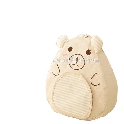 China Lovely Bear Style 100% Cotton Baby Diapers Best Anti-theft Natural Colorful Hanging Bag for sale