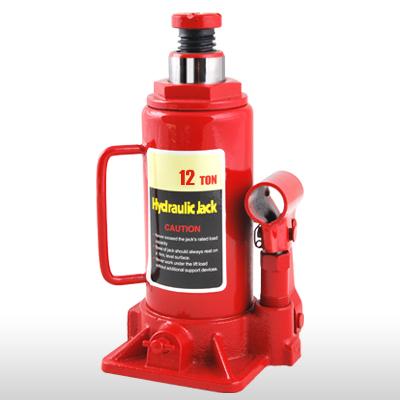 China 45 Steel Hydraulic Bottle Jack Lift Car Jack 12Ton for sale