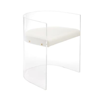 China High-end; fashion ; Awesome Luxury High End Acrylic Vanity Chair For Living Room Lucite Antonio Sofa Chair for sale