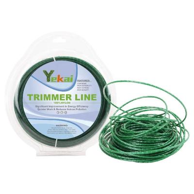 China UNIVERSAL nylon trimmer low noise line for all line grass trimmers, 3.0 mm x 15 m SAW TEETH for sale