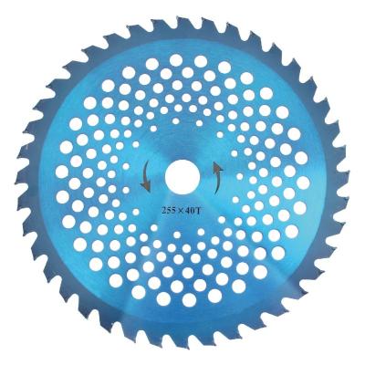 China Garden Tools Sweep Cutter Spare Parts 40T Alloy Blade Color Blade 40T Blade Cutter for sale