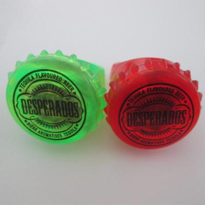 China Party and Event Party Light Soft Led Flashing Ring TPR Ring For Kids With Logo for sale