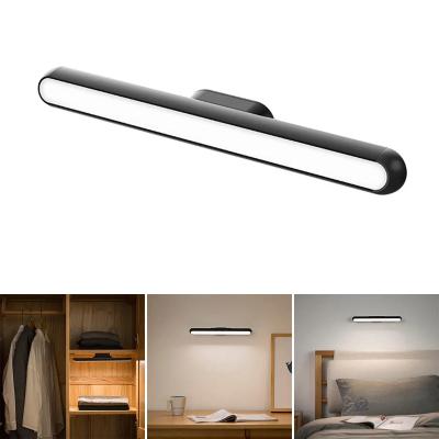 China Modern LED Wall Litgh USB Rechargeable Dormitory Hanging Magnetic Reading Lamp for sale