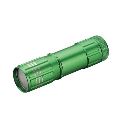 China Smaller Emergency Mini High Power Pocket Size Flashlight Aluminum Torch Light With 1*AA Battery for sale