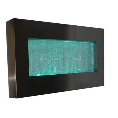 China Straight or Dancing Wall-Mounted LED Aquarium Screen with SS Frames Contemporary Deco for Home Office Hotel Restaurant KTV Bar Club Leisure for sale