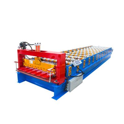 China Building Material Shops CNC Metal Sheeting Sheet Mold Roll Forming Machine For Metal Factory Working Use for sale