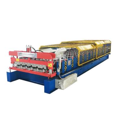 China ROOF Steel Sheet Roll Forming Machine For Producing Metal Tiles And Galvanized Roofing Sheet for sale