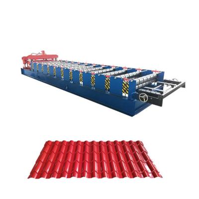 China Building Material Stores Wave Roof Tile Roll Forming Machine Made In China for sale