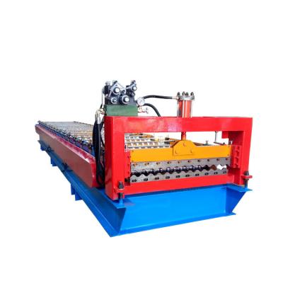 China Corrugated Aluminum Roofing Sheet ROOF Plate Forming Production Line for sale