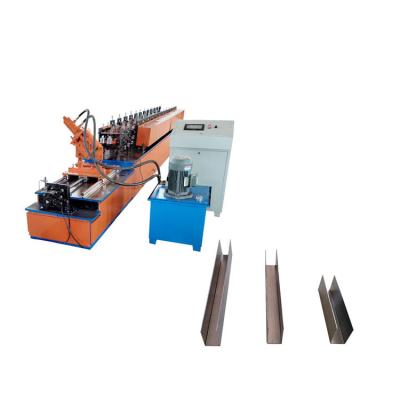 China Building Material Shops New Style Ceiling Frame Channel Measuring Roll Forming Making Machine for sale