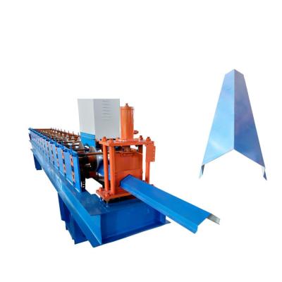 China New Type Metal Roof Ridge Tile ROOF Roll Forming Machine for sale