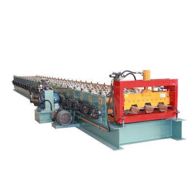 China Building Material Stores Floor Decking Sheet Make Roll Forming Machine for sale