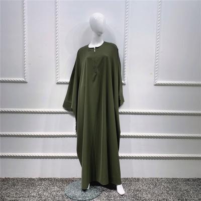 China Casual Habaya Muslim Multi Women Kimono Jilbab Abaya Pocket Robes Muslim Dress India for sale