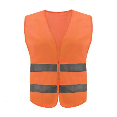 China QUICK DRY No Moq Safety Reflective Vest High Visibility With Logo Zipper for sale