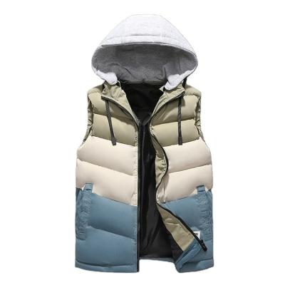 China Factory Direct Autumn Winter Hot Puffy Vest Mens QUICK DRY Vests Yellow/Blue Fashions for sale