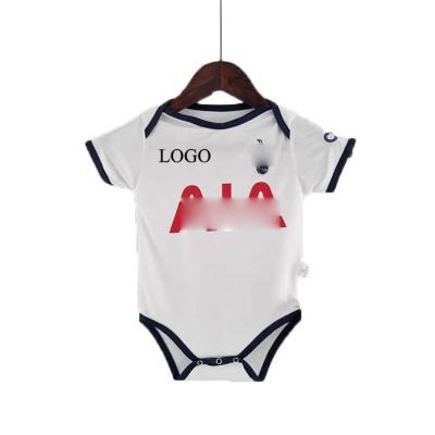 China Wholesale Anti-Shrink Summer Polyester Newborn Baby Boy Clothes Soft Polyester Onesie Baby Clothes Solid Baby Jumpsuit for sale