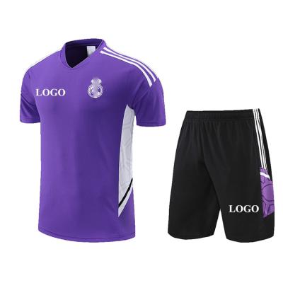 China 2022Hot Sale Breathable Club Football Soccer Jersey Sets Custom Football Wear Practice Soccer Shirts Football Uniform for sale