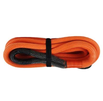 China Kinetic rope utv utv 20ft double braided nylon 3/4in nylon towing 4X4 recovery speed rigging safety power rope strap for sale