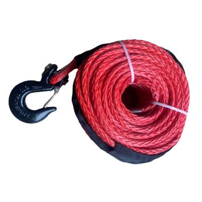 China ATV/UTV 6mmX15m Synthetic Winch Rope Line Cable 39000 Pounds Capacity ATV UTV for sale