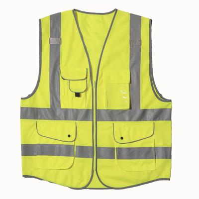 China Anti-Static High Visibility Safety Reflective Vest For Worker for sale