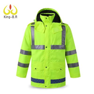 China Fire Proof Customized Logo High Quality Safety Reflective Safety Jackets Manufacturers In China for sale