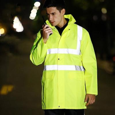 China Fire Proof Men's Hi Force Comfortable And Warm Winter Safety Jacket Waterproof Clothing With Pockets Logo Customized for sale