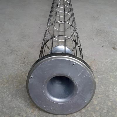 China Wire Mesh Dust Collector Filter Bag Cage Dust Removal Stainless Steel for sale