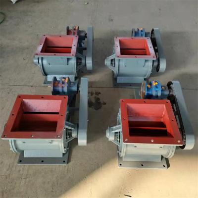 China Rotary Airlock Feeder Valve Star Shaped Unloader Electric Ash Discharge Valve for sale